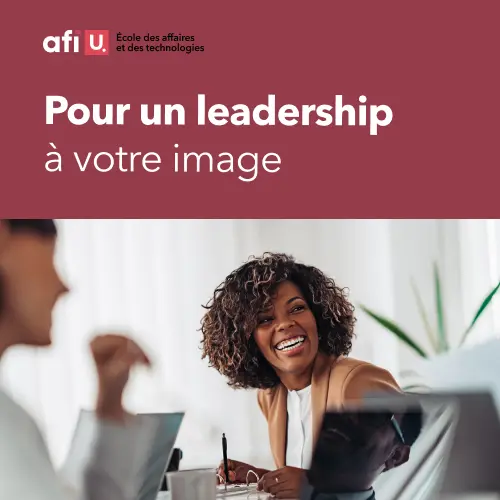 Couverture d'un magazine sur les programmes de leadership